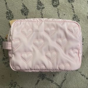 Stoney Clover Lane Puffy Heart Large Pouch